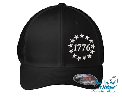 1776 Betsy Ross Flag Hat Fitted FLexfit