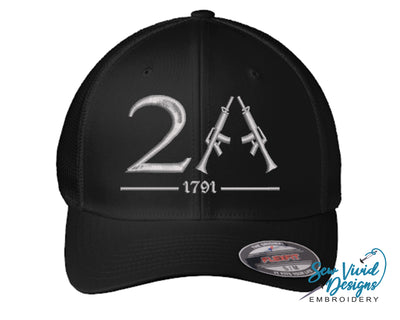 2A (Second Amendment) FlexFit Hat - Sew Vivid Designs