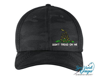 Gadsden Flag w/ Don't Tread on Me New Era Hat - Sew Vivid Designs