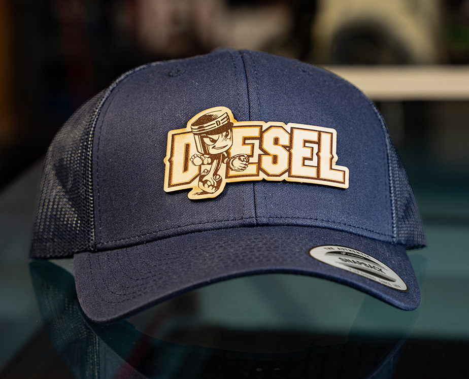 Leather Patch Custom Logo Hat | Yupoong Snapback – Sew Vivid