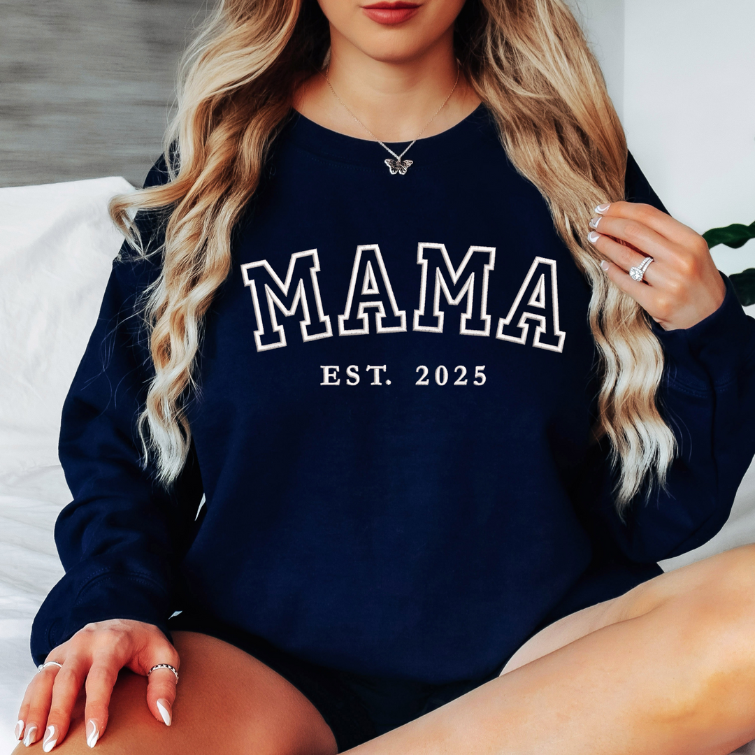 ひなmama Outlined Mama Svg Png Dxf Eps, Trendy Mama Svg, Oversized