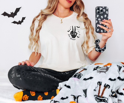 Stay Spooky skeleton halloween shirt trick or treat outfit
