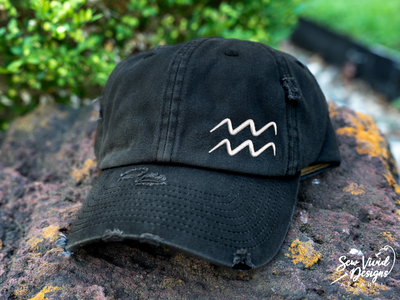 aquarius zodiac hat