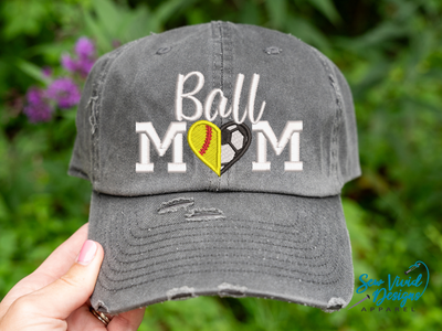 ball mom softball soccer hat