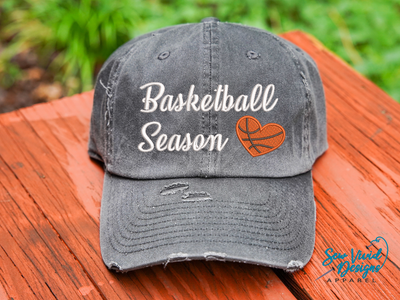 basetball season hat