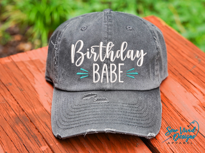 birthday babe hat