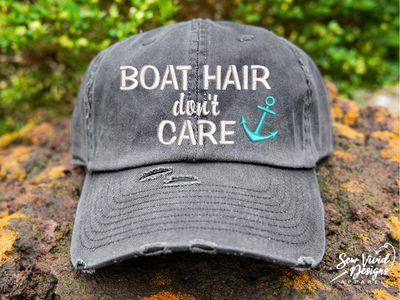 boat hair don't care hat