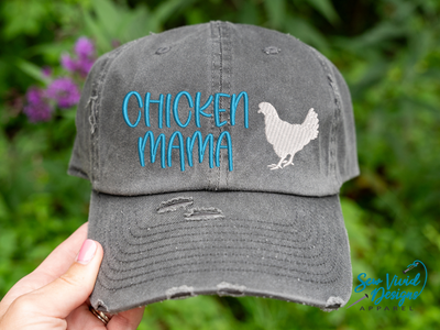 chicken mama hat