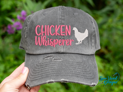 chicken whisperer hat