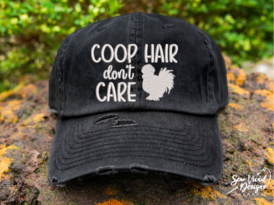 coop hair don't care silkie hat