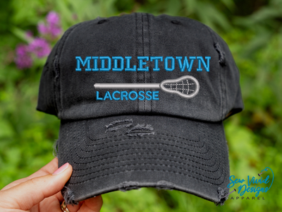 lacrosse custom team hat