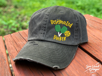 designated dinker hat for pickleball player funny gift accesories