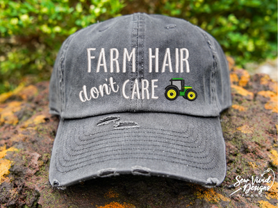 farm hair don't care hat