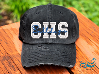 School Initials & Mascot Hat