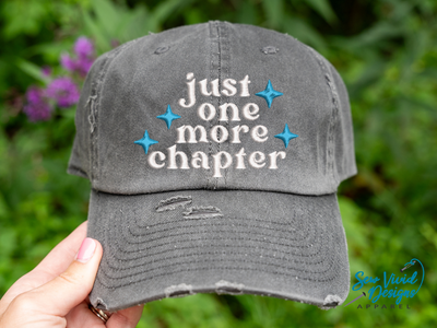 just one more chapter hat