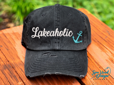 lakeaholic anchor hat