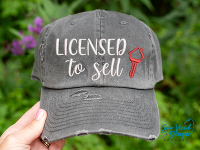 licensed to sell hat