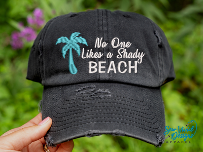 no one likes a shady beach hat