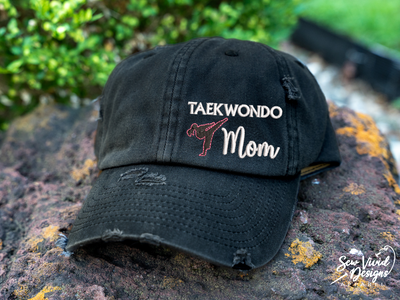 taekwondo mom girl hat