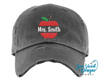 custom teacher name with apple