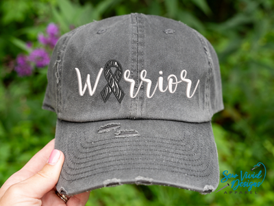 rare cancer warrior hat