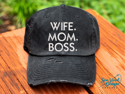 Wife. Mom. Boss Hat