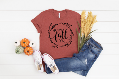 Happy Fall y'all shirt